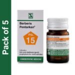 Dr.Willmar Schwabe India Berberis Pentarkan (Ptk 15) Tablets (5 x 20)